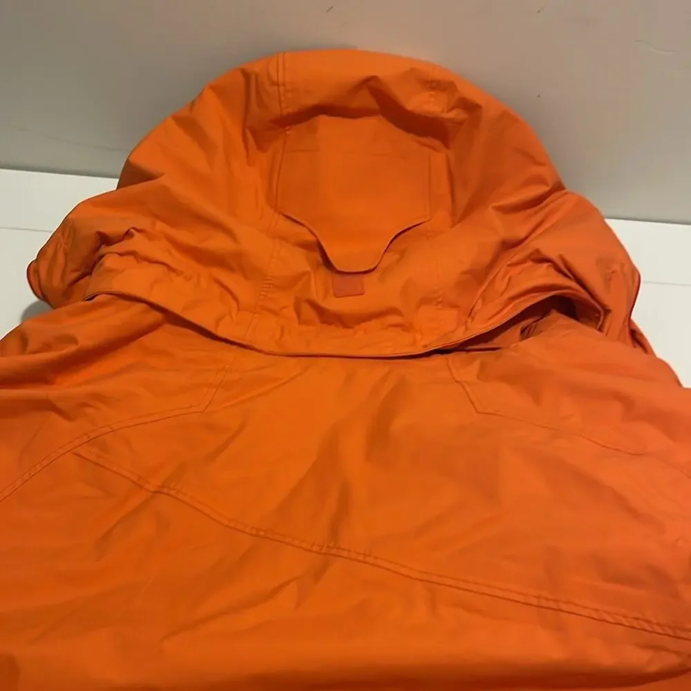 Columbia Brand Omni Shield Windbreaker Rain Jacket Women's Large Orange